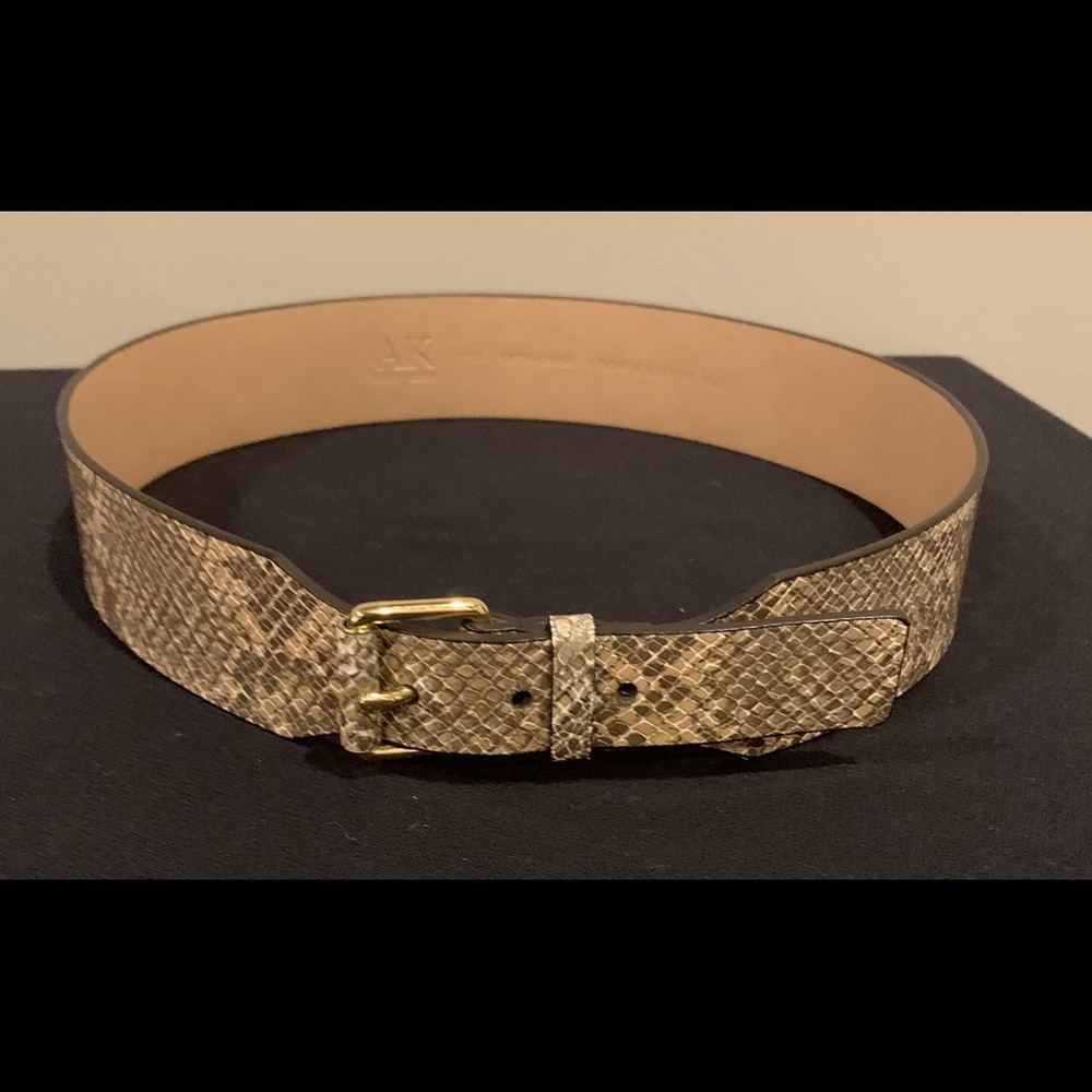 Anne Klein Snake Skin Look Belt